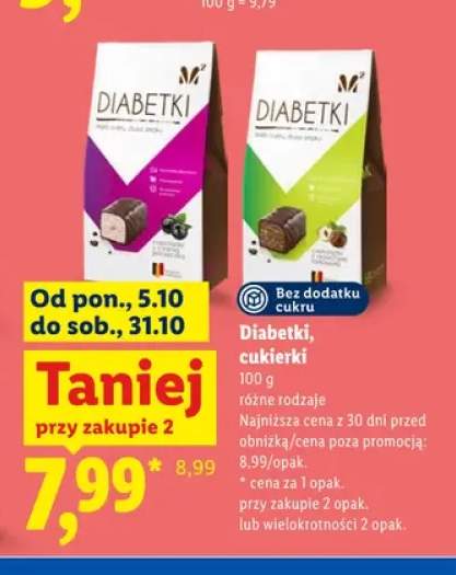 Cukierki Diabetki