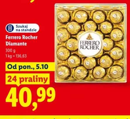 Praliny Ferrero Rocher Diamante
