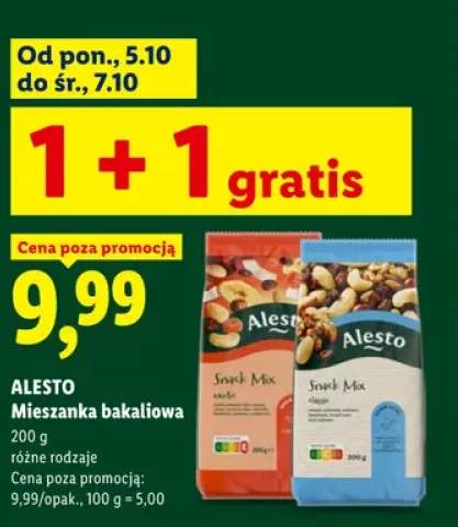 Mieszanka bakaliowa Alesto