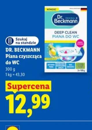 Piana czyszcząca do WC Dr. Beckmann