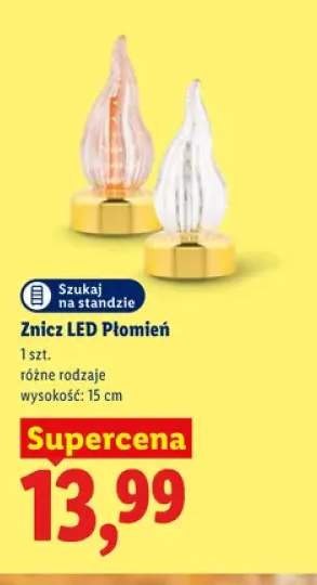 Znicz LED Płomień