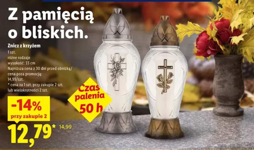Znicz z krzyżem