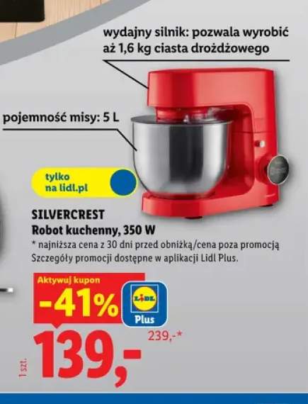 Robot kuchenny Silvercrest