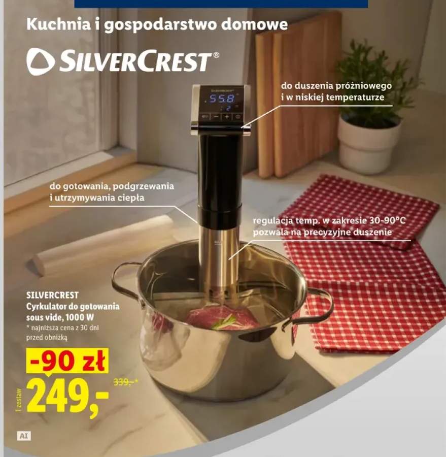 Cyrkulator do gotowania sous vide SilverCrest