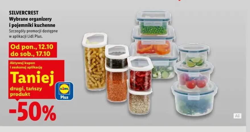 Organizery i pojemniki kuchenne Silvercrest