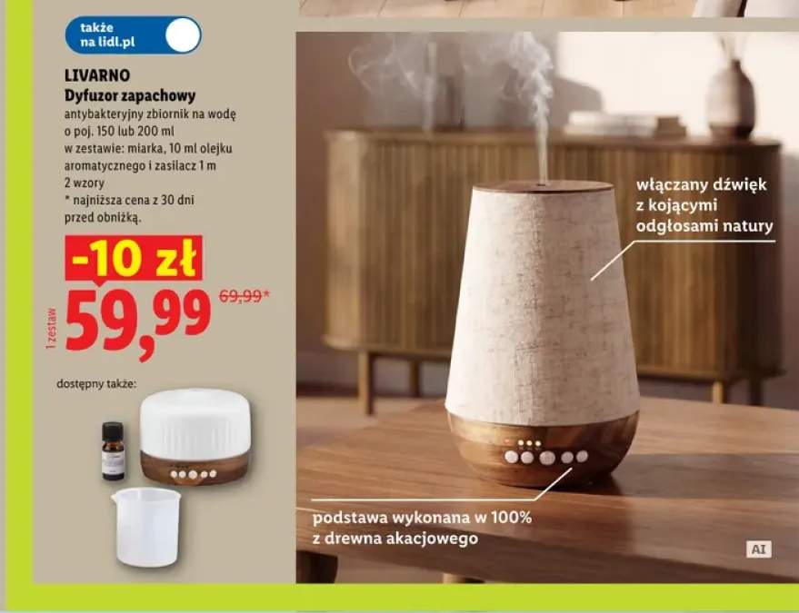Dyfuzor zapachowy Livarno