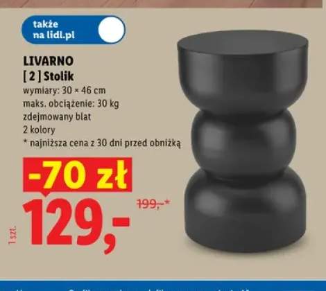Stolik Livarno