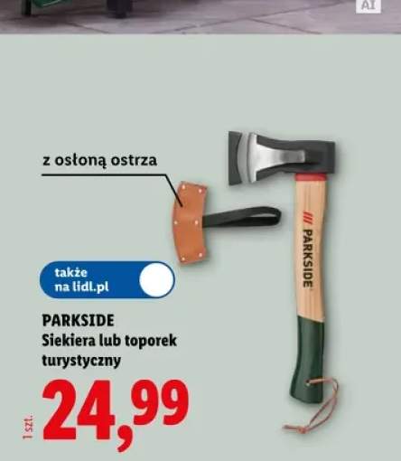 Siekiera Parkside +1 wariant