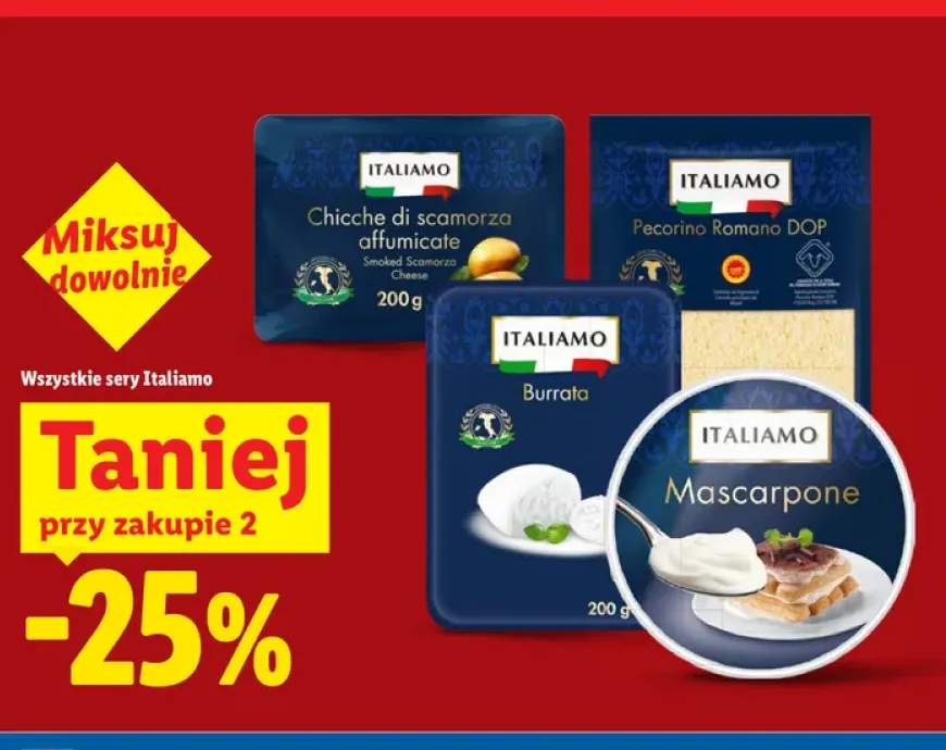 Sery Italiamo +4 warianty