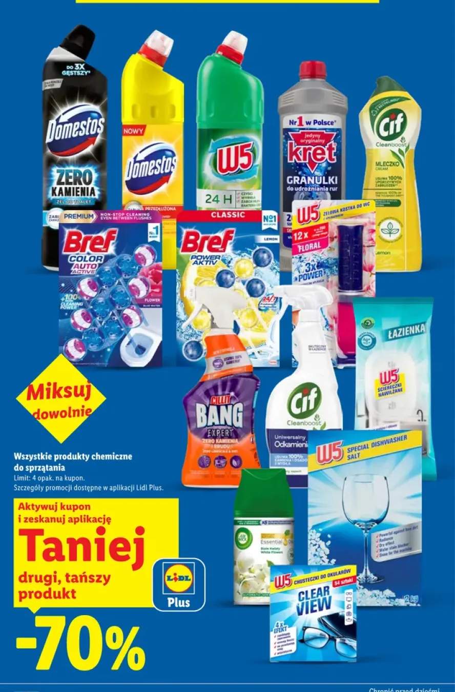 Produkty chemiczne do sprzątania +14 wariantów