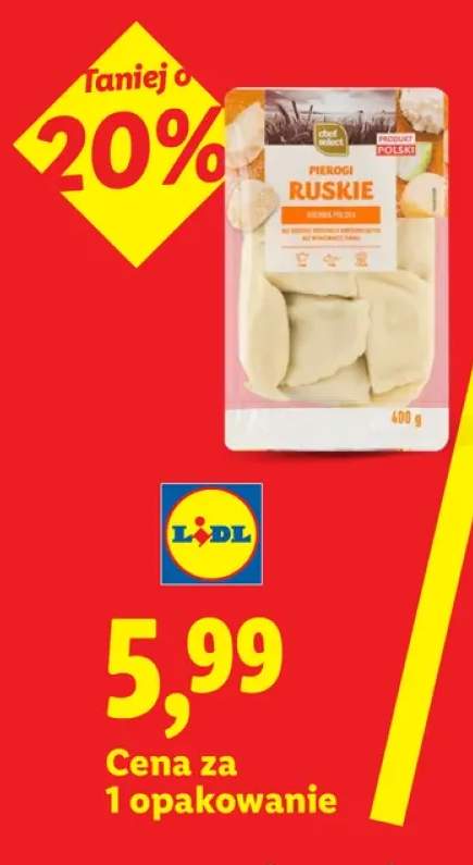 Pierogi ruskie Chef Select