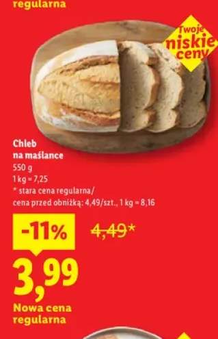 Chleb na maślance