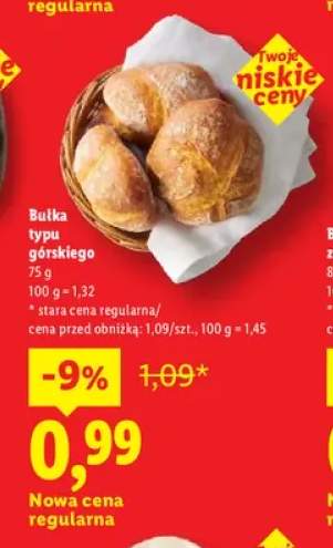 Bułka typu górskiego