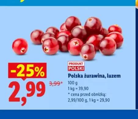 Żurawina polska