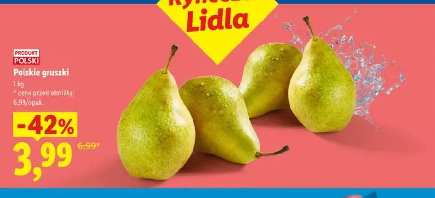 Gruszki polskie Ryneczek Lidla