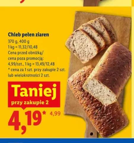 Chleb pełen ziaren