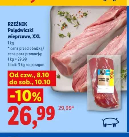 Polędwiczki wieprzowe XXL Rzeźnik