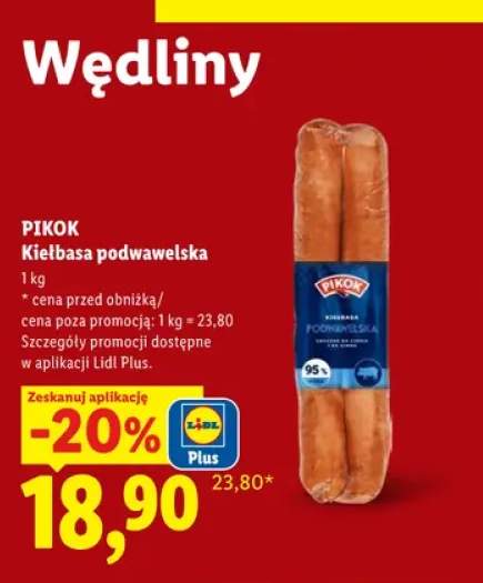 Kiełbasa podwawelska Pikok