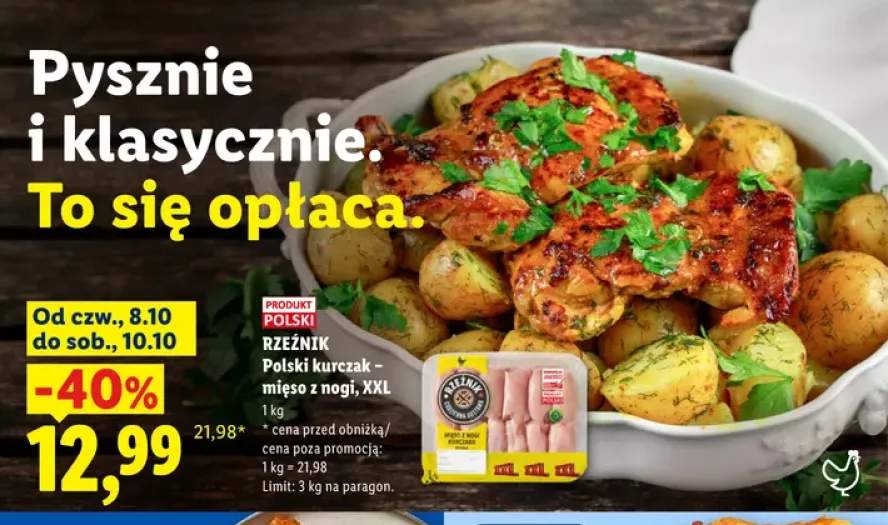 Polski kurczak - mięso z nogi XXL Rzeźnik