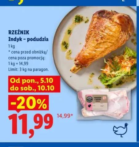 Indyk - podudzia Rzeźnik