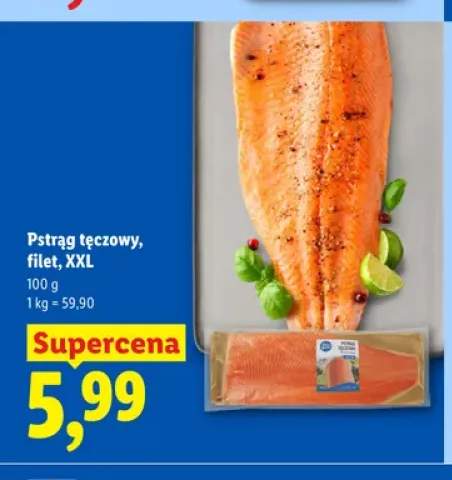 Pstrąg tęczowy filet XXL