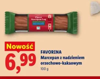 Marcepan z nadzieniem orzechowo-kakaowym Favorina