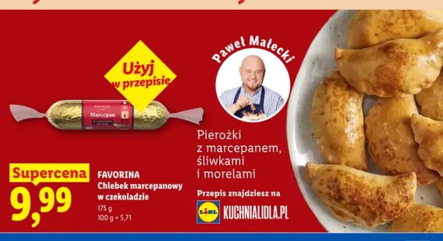 Chlebek marcepanowy w czekoladzie Favorina