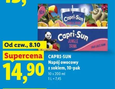 Napój owocowy z sokiem 10-pak Capri-Sun