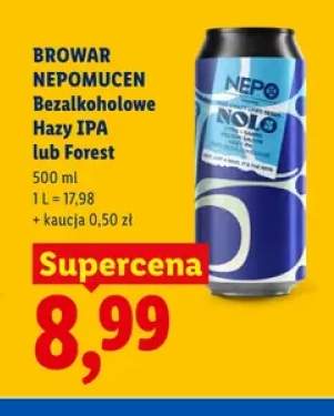Piwo bezalkoholowe Browar Nepomucen Hazy IPA +1 wariant