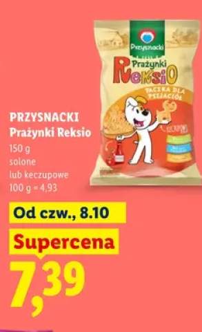 Prażynki Reksio solone Przysnacki +1 wariant