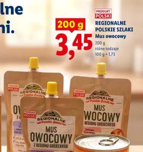Mus owocowy Regionalne Polskie Szlaki