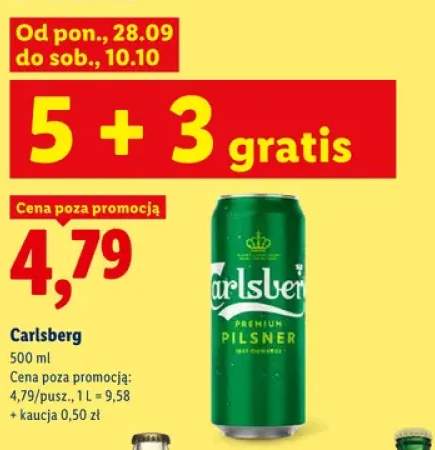 Piwo Carlsberg