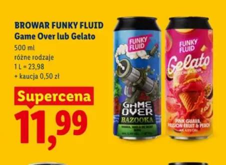Piwo Browar Funky Fluid Game Over +1 wariant