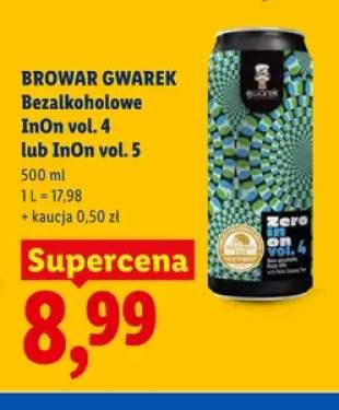 Piwo bezalkoholowe Browar Gwarek InOn vol. 4 +1 wariant
