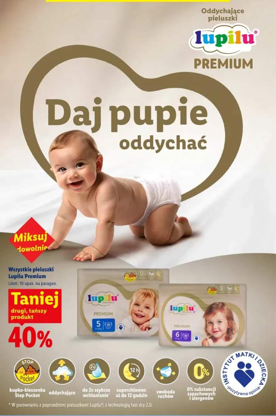 Pieluszki Lupilu Premium