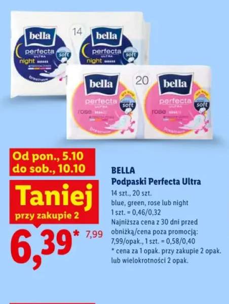 Podpaski Perfecta Ultra blue Bella +3 warianty