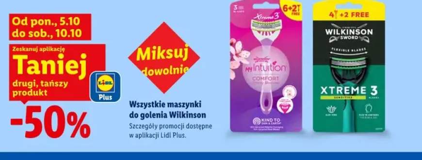 Maszynki do golenia Wilkinson +2 warianty