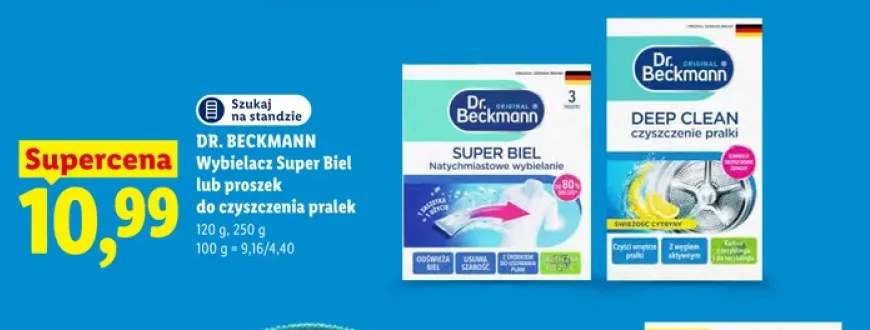 Wybielacz Super Biel Dr. Beckmann +1 wariant
