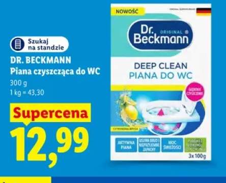 Piana czyszcząca do WC Dr. Beckmann