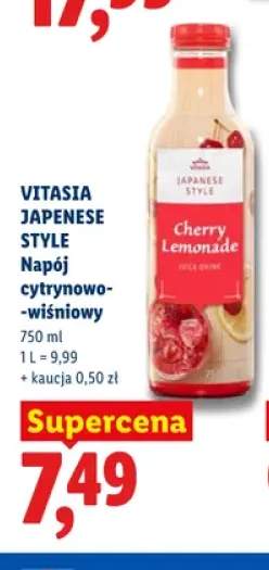 Napój cytrynowo-wiśniowy Vitasia Japanese Style