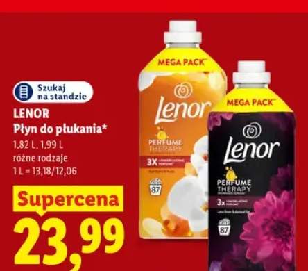 Płyn do płukania Perfume Therapy Gold Orchid & Vanilla Lenor +1 wariant