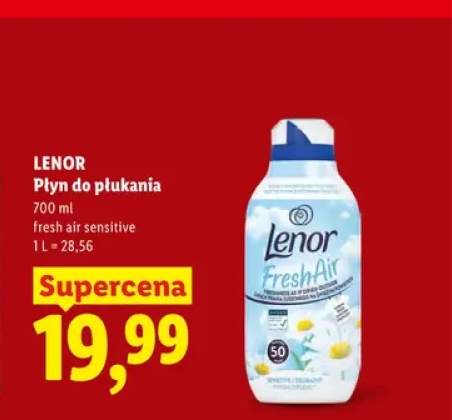 Płyn do płukania Fresh Air Sensitive Lenor