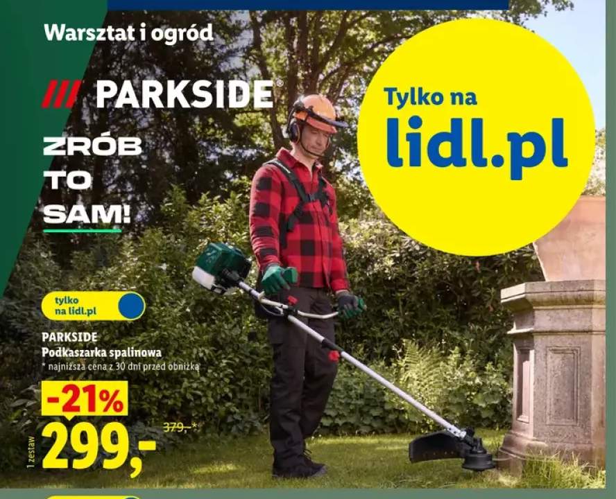 Podkaszarka spalinowa Parkside