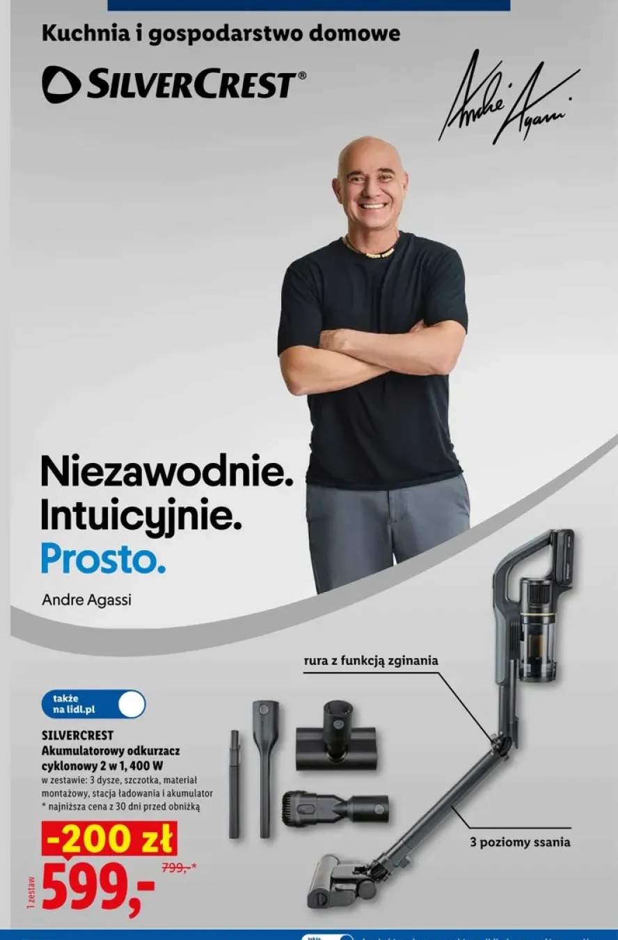 Akumulatorowy odkurzacz cyklonowy 2 w 1 Silvercrest
