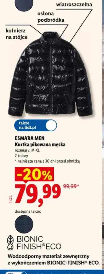 Kurtka pikowana męska