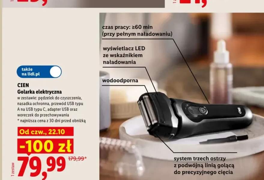 Golarka elektryczna Cien