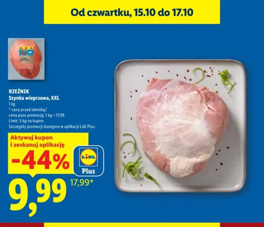 Szynka wieprzowa XXL Rzeźnik
