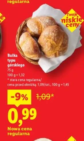 Bułka typu górskiego