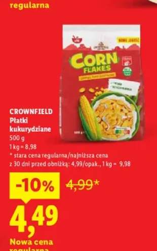 Płatki kukurydziane Crownfield