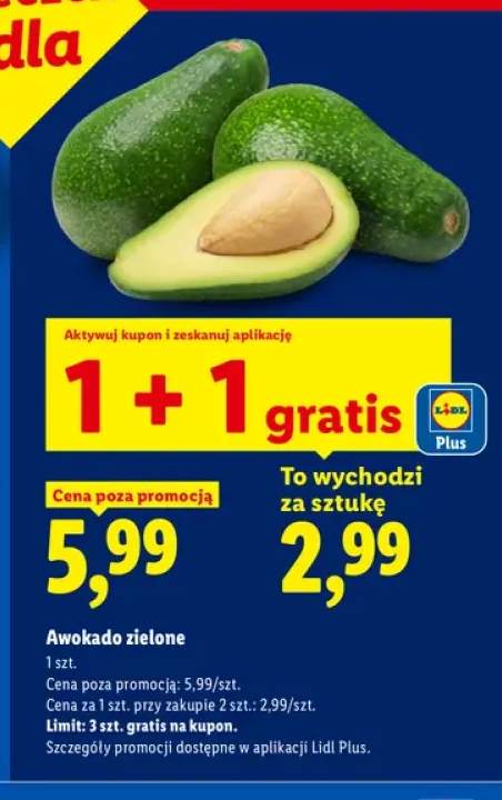 Awokado zielone